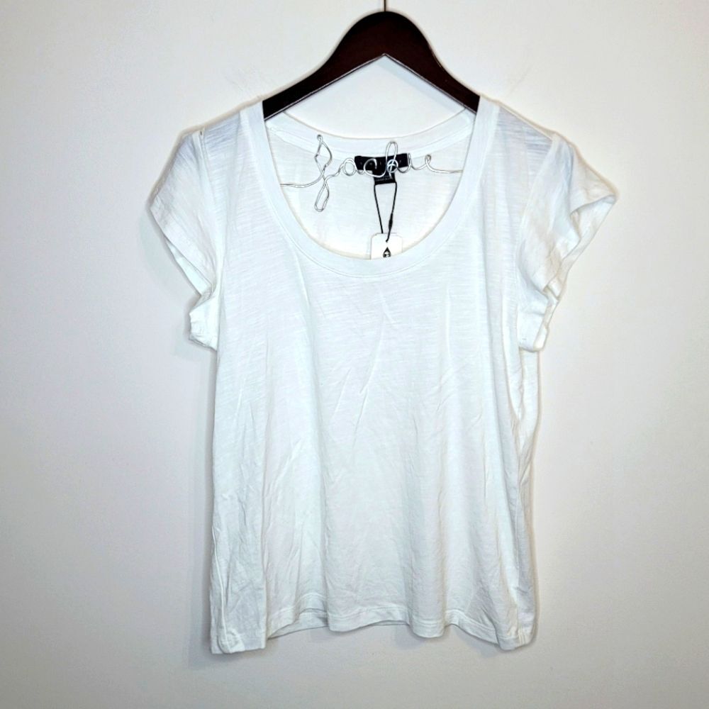Sanctuary White Short Sleeved Top Size Small